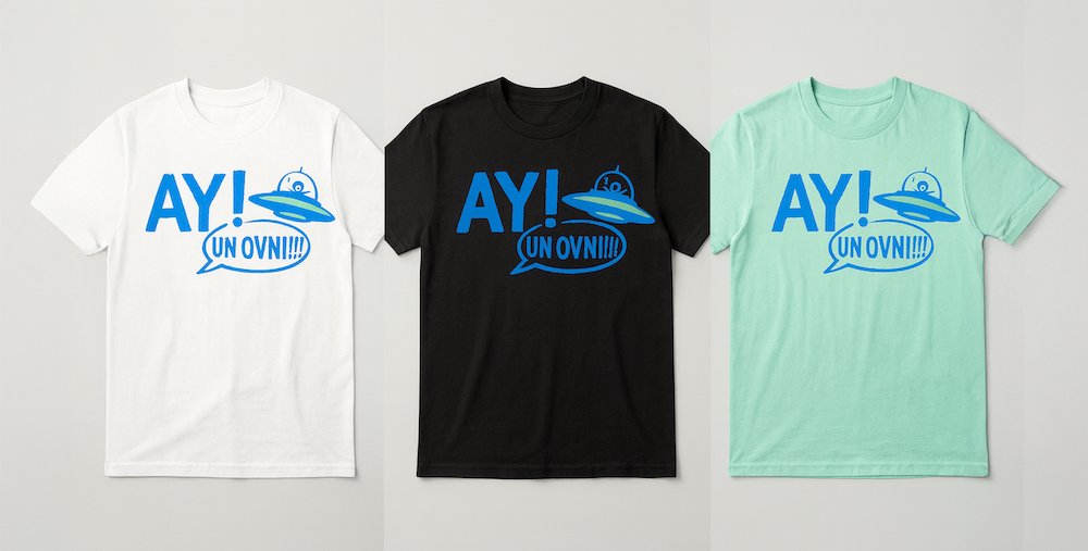 Model wearing plain gray basic tee.